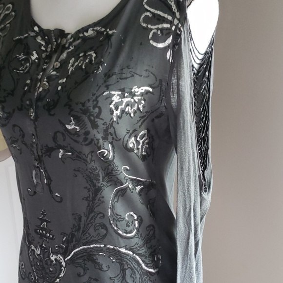 Public Fusion Grey  Top - Picture 5 of 5